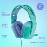سماعات Logitech G335 سلكي أخضر thumbnail 16