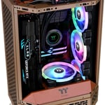 Thermaltake The Tower 300 Micro-Tower ATX Case Gravel Sand Tempered Glass thumbnail 11