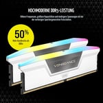 Corsair VENGEANCE RGB 32GB (2x16GB) DDR5 5600MHz CL40 White thumbnail 3