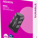 هارد خارجي ADATA SD820 1TB USB 3.2 Rugged IP68 Blue thumbnail 11