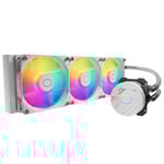 Cooler Master MasterLiquid 360L Core ARGB AIO 360mm Liquid Cooler White thumbnail 7