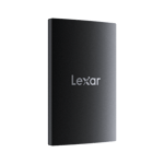 وحدة تخزين خارجية ليكسر SL500 بسعة 2 تيرابايت USB 3.2 Gen 2x2 محمولة أسود thumbnail 1
