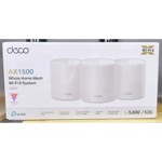TP-Link Deco X10 AX1500 3-Pack WiFi 6 Dual-Band Mesh System thumbnail 9