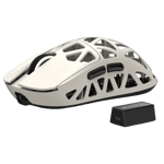 Attack Shark R2 Wireless Gaming Mouse 42000 DPI Retro White thumbnail 4