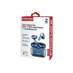 سماعات Promate ProPods TWS بلوتوث 5.3 ANC أبيض thumbnail 22