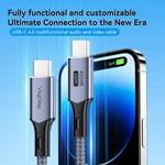 كيبل VegGieg USB-C إلى USB-C 2m thumbnail 4