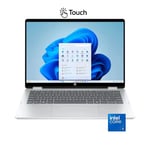 HP OmniBook X Flip 14-FP0013DX, Intel Core 5-120U, 8GB RAM, 512GB SSD, 14" WUXGA Touch, Glacier Silver thumbnail 3