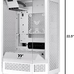Thermaltake The Tower 300 Micro-ATX Case White Tempered Glass thumbnail 6