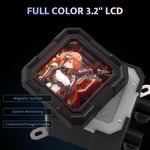 DarkFlash Wave DV360S 360mm AIO Liquid Cooler with LCD Screen Black thumbnail 7