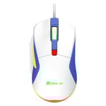 Xtrike Me GM-227 Wired Gaming Mouse 3600 DPI White/Blue thumbnail 3