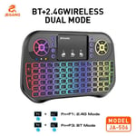 كيبورد Jeqang JA-506 ميني لاسلكي مع تاتش باد Bluetooth 2.4GHz thumbnail 3