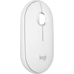 ماوس Logitech Pebble Mouse 2 M350s 4000 DPI بلوتوث أبيض thumbnail 1