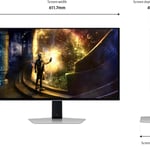 Samsung Odyssey OLED G6 G60SD 27" QHD 360Hz QD-OLED Gaming Monitor thumbnail 4