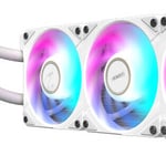 Gigabyte AORUS WATERFORCE II 360 ICE AIO Liquid Cooler White thumbnail 2