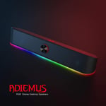 سبيكر Redragon Adiemus GS560 2.0 4W RGB سلكي أسود thumbnail 8
