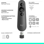 اكسسوار Logitech R500s ليزر بلوتوث Dual-Mode رمادي thumbnail 2