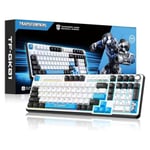 كيبورد Transformers Mirage Full-Size Mechanical Hot-Swappable Dual-Mode RGB White thumbnail 1
