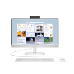 HP 24-CR1000I All-in-One Intel Core Ultra 7 155U 8GB/512GB SSD Iris Xe White thumbnail 1