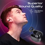 سماعات Promate AirClip AudioFit TWS بلوتوث 5.4 بنفسجي thumbnail 10