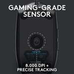 ماوس Logitech G203 8000 DPI سلكي RGB أسود thumbnail 12