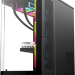 SAMA Neview 3021 Full-Tower ATX Case Black Tempered Glass thumbnail 2