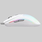 Glorious Model O2 Wired Gaming Mouse - Glossy White thumbnail 3