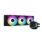 DeepCool LE720 360mm ARGB AIO Liquid Cooler 250W TDP Black thumbnail 1