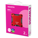 هارد خارجي ADATA SD620 2TB USB 3.2 Gen2 Rugged أحمر thumbnail 17