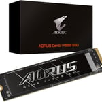 وحدة تخزين جيجابايت AORUS Gen5 14000 SSD بسعة 1 تيرابايت PCIe 5.0 NVMe M.2 داخلية thumbnail 1