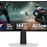 Samsung Odyssey OLED G9 49" DQHD 240Hz OLED Curved Gaming Monitor thumbnail 1