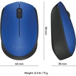 ماوس Logitech M171 1000 DPI لاسلكي أسود thumbnail 34