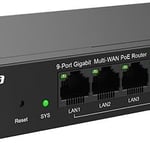 Tenda Gigabit PoE Router G0-8G-PoE 9-Port thumbnail 2
