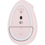 ماوس Logitech Lift Vertical Ergonomic 4000 DPI لاسلكي وردي thumbnail 8