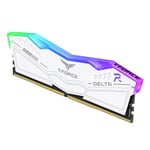 Team Group T-Force Delta RGB DDR5 32GB (2x16GB) 6000MHz White Memory thumbnail 7