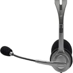 سماعات Logitech H110 سلكي 3.5mm مع مايك رمادي thumbnail 10