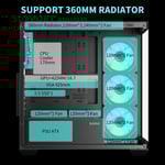 كيس SAMA SV01 Mid-Tower ATX أسود زجاج مقسى thumbnail 7