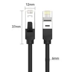 كيبل VegGieg CAT6 Ethernet RJ45 إلى RJ45 20m أسود thumbnail 3