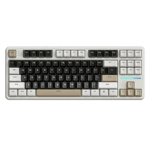 كيبورد Attack Shark X87 TKL 80% ميكانيكي ثلاثي الوضع لاسلكي RGB Hot-Swappable أبيض thumbnail 5