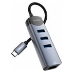 سويتش LDNIO DS-144C 4-Port USB 3.0 رمادي thumbnail 3