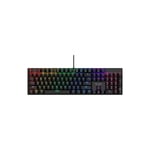 كيبورد Rapoo GK500 Full-Size ميكانيكي سلكي RGB أسود thumbnail 1