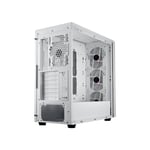 Cooler Master MasterBox 600 Mid-Tower ATX Case White Tempered Glass thumbnail 4