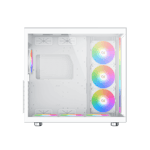 XIGMATEK Aqua Ultra Air Mid-Tower ATX Case White Tempered Glass thumbnail 4