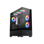كيس Xigmatek Alphard Mid-Tower Black thumbnail 3
