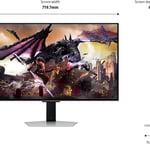 Samsung Odyssey OLED G8 32" 4K 240Hz QD-OLED Gaming Monitor thumbnail 5