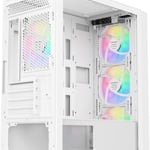 SAMA M-ATX Mini-Tower Case White Tempered Glass thumbnail 3