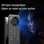 Locstar LS-S100A Smart Door Lock Palm Vein 3D Face Fingerprint Camera Black thumbnail 4