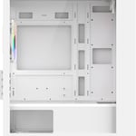 SAMA M-ATX Mini-Tower Case White Tempered Glass thumbnail 2