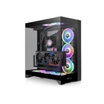 Thermaltake CTE E550 TG Mid-Tower ATX Case Black Tempered Glass thumbnail 7