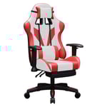 Raptor RGC-100 Gaming Chair White & Red thumbnail 5