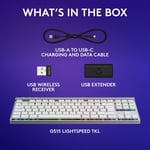 كيبورد Logitech G G515 TKL ميكانيكي لاسلكي RGB أسود thumbnail 15